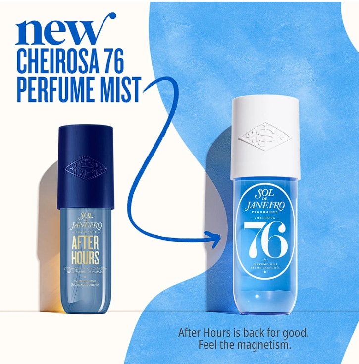 ✿ Sol de Janeiro – Cheirosa 76 Perfume Mist – 240mL | Floral, Ámbar y Seductor