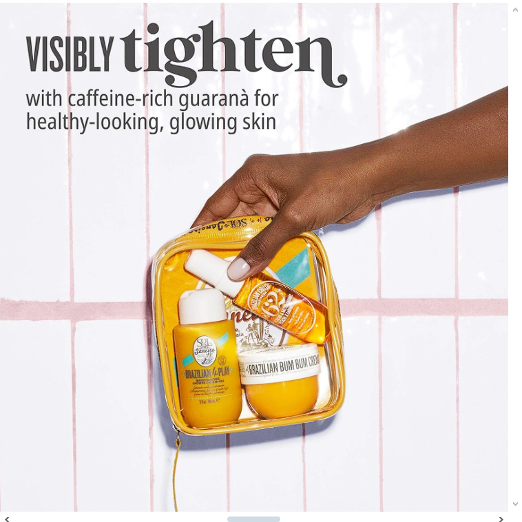 ✿ Sol de Janeiro – Set Bum Bum Cheirosa 62 (Body Wash + Body Cream + Perfume Mist) | Pistacho, Caramelo Salado y Coco