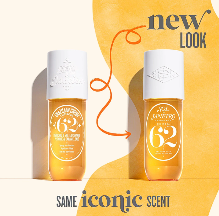 ✿ Sol de Janeiro – Cheirosa 62 Perfume Mist – 90 Ml | Pistacho, Caramelo Salado y Vainilla