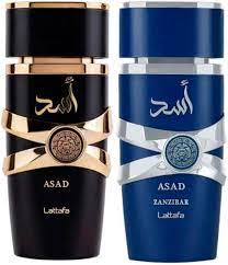 🌟Asad – Dúo Perfume Árabe para Hombre | Edición 5° Aniversario | Amaderado, Dulce y Especiado