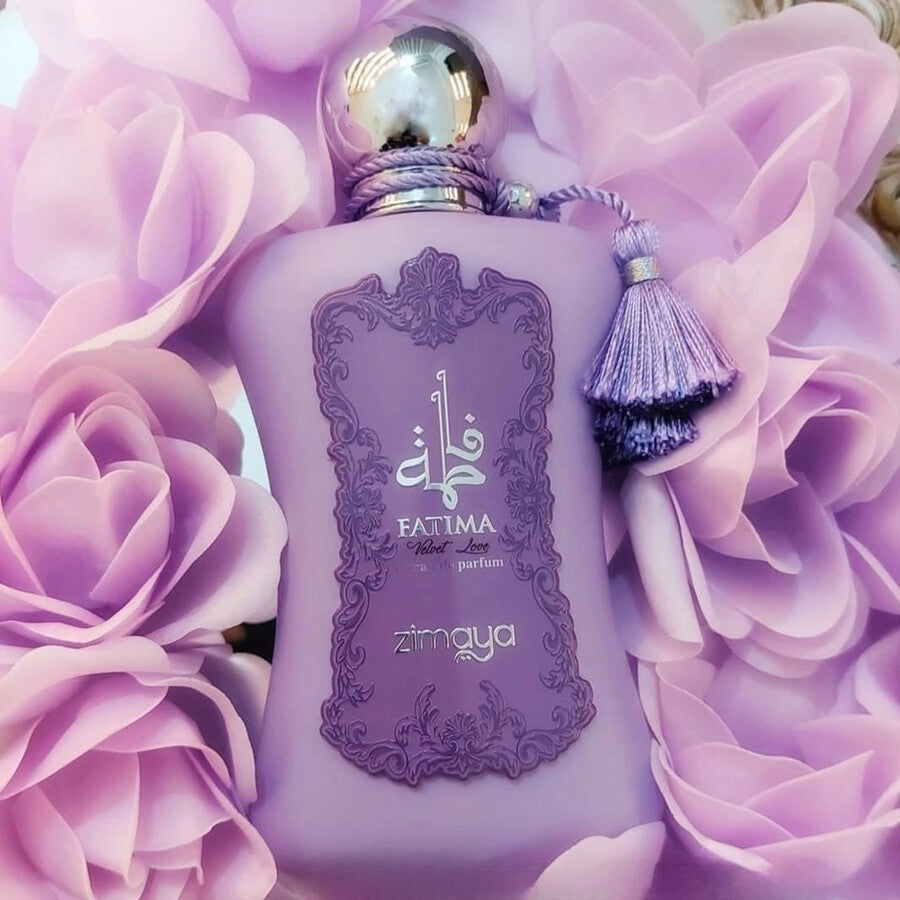 🌸 Zimaya Fatima Velvet Love – Perfume Árabe para Mujer | 100 ml