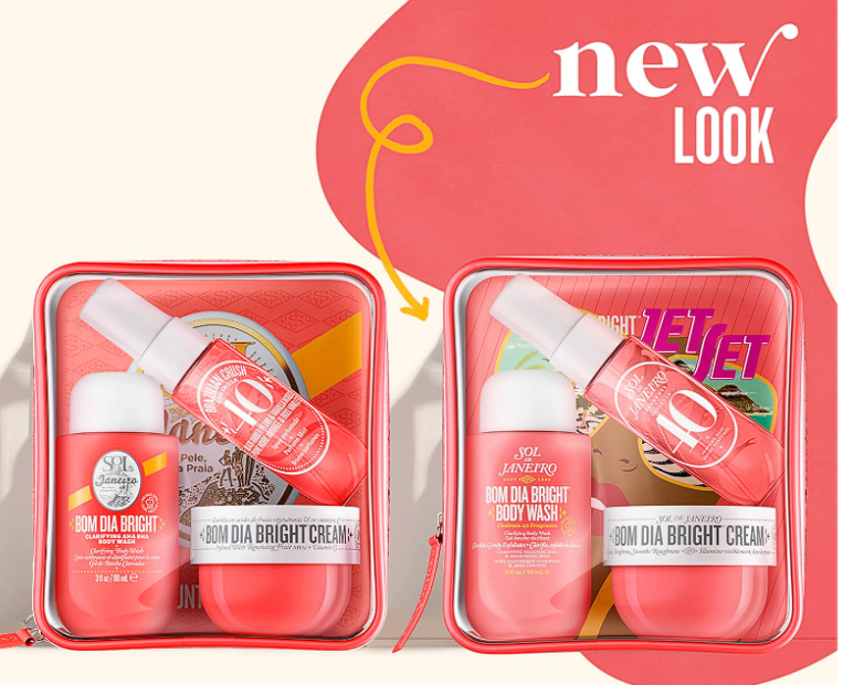 🌸 Sol de Janeiro – Set Brightening Boost Cheirosa 40 (Body Wash + Body Cream + Perfume Mist) | Luminoso, Floral y Vainilla