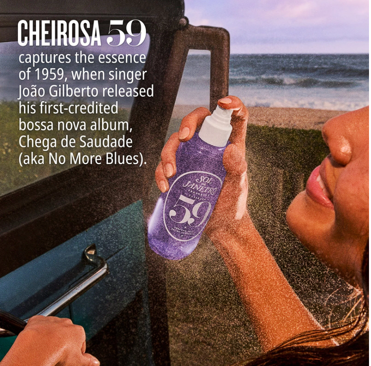 ✿ Sol de Janeiro – Set Delícia Drench Cheirosa 59 (Shower Oil + Body Butter + Perfume Mist) | Floral, Amaderado y Vainilla