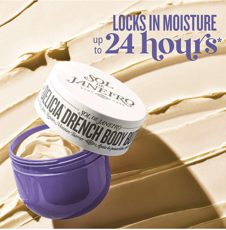 ✿ Sol de Janeiro – Set Delícia Drench Cheirosa 59 (Shower Oil + Body Butter + Perfume Mist) | Floral, Amaderado y Vainilla