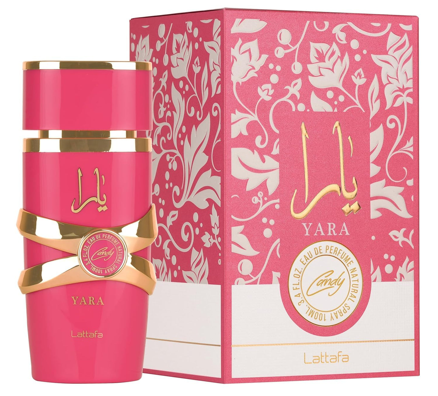 Yara Candy Lattafa – Perfume Árabe de Mujer 100 ml | Dulce y Frutal