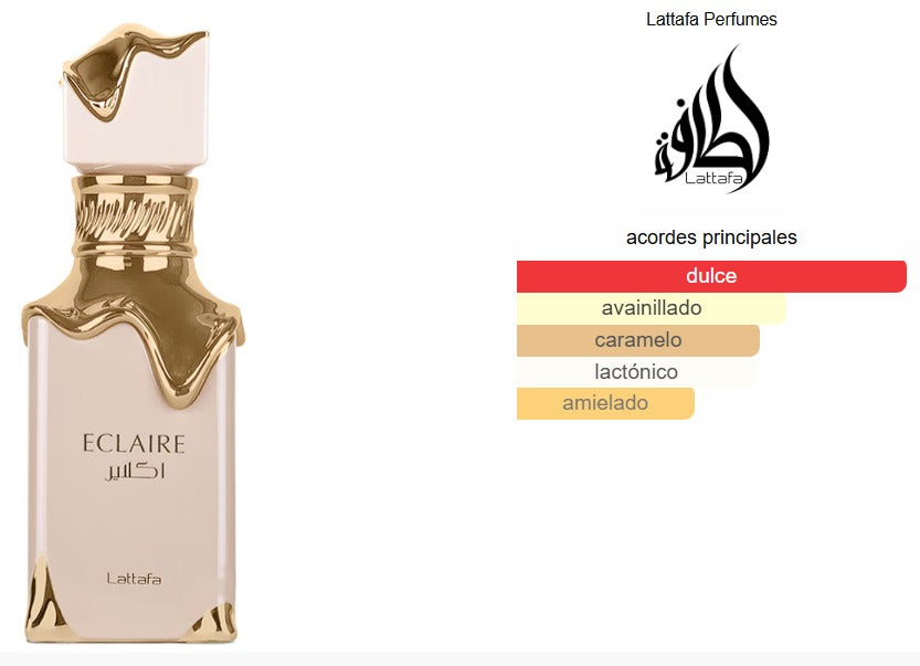 ✨ Eclaire by Lattafa – Eau de Parfum Unisex | 100 ml (3.4 oz)