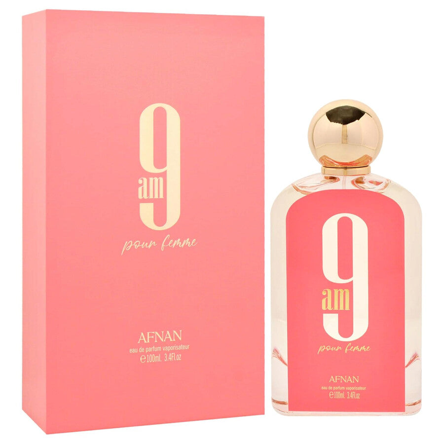 🌸 Afnan 9AM Pour Femme – Perfume Árabe para Mujer 100 ml | Cítrico, Frutal y Almizclado