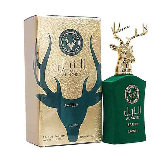 🌿 Lattafa Al Noble Safeer – Perfume Árabe Unisex 100 ml | Cítrico, Fresco y Amaderado
